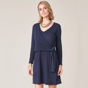 Spartina 449 Navy Midi Dress